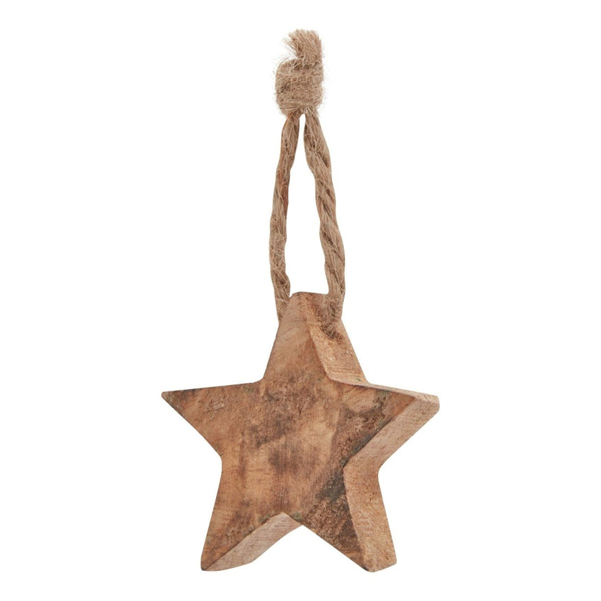 Pack of 90 x 3 Colour Easy to Hang Star Decorations Luxury Home Decor Garden & Outdoor And Gifts