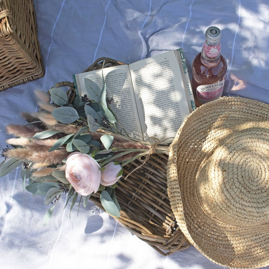 Pastel Pink Ranunculus - Best Artificial Flower Single Stem Luxury Home Decor Garden & Outdoor And Gifts