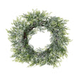 Realistic Artificial Frosted Pine Wreath With Pinecones Luxury Home Decor Garden & Outdoor And Gifts