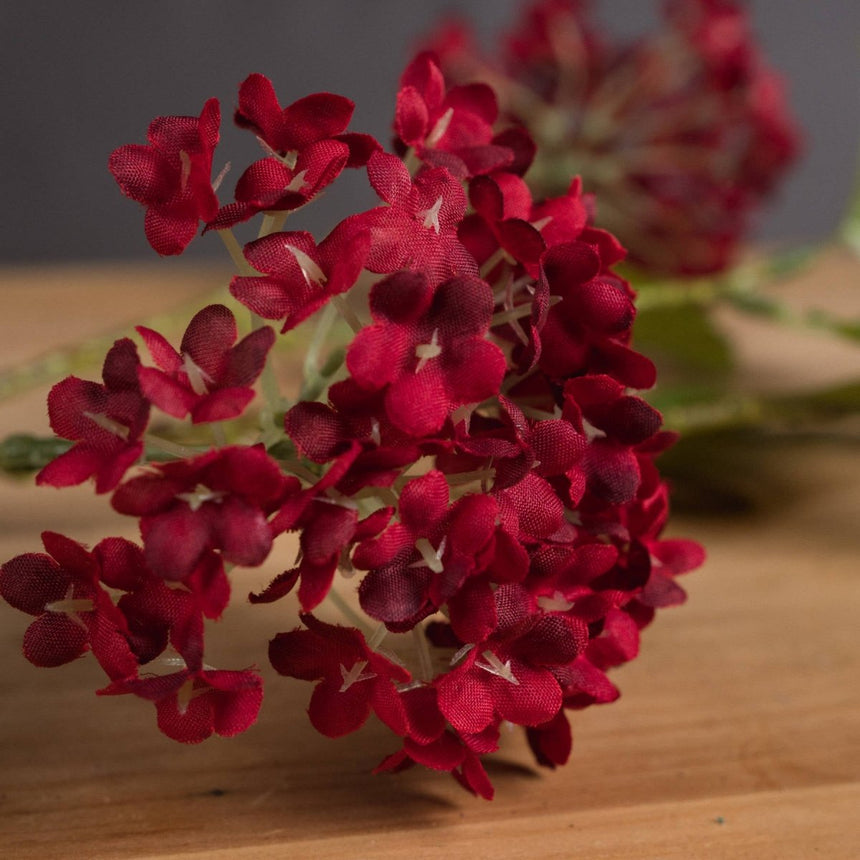 Red Autumnal Viburnum - Luxury Artificial Flower Single Stem Luxury Home Decor Garden & Outdoor And Gifts