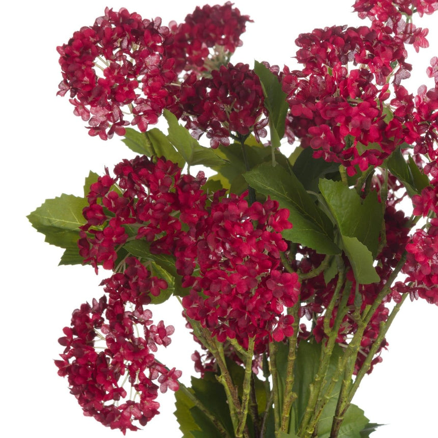 Red Autumnal Viburnum - Luxury Artificial Flower Single Stem Luxury Home Decor Garden & Outdoor And Gifts