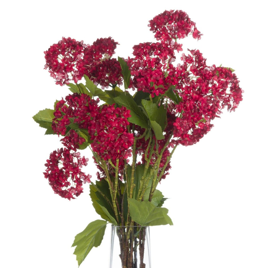 Red Autumnal Viburnum - Luxury Artificial Flower Single Stem Luxury Home Decor Garden & Outdoor And Gifts