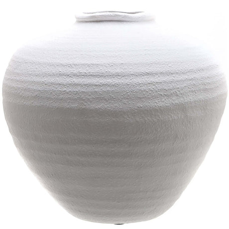 Regola Matt White Ceramic Vase Luxury Home Decor Garden & Outdoor And Gifts