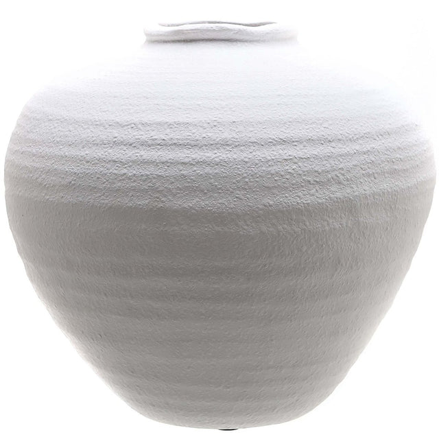 Regola Matt White Ceramic Vase Luxury Home Decor Garden & Outdoor And Gifts