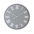 Rothay White & Grey Roman Numerals Wall Clock 49cm - Best Wall Clocks UK Luxury Home Decor Garden & Outdoor And Gifts