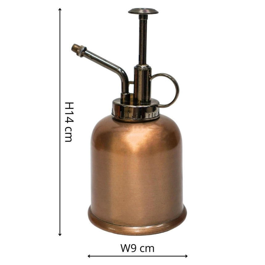 Royal Kew Gardens Metal Plant Mister - Matt Copper Finish & Comes in a Gift Box Luxury Home Decor Garden & Outdoor And Gifts