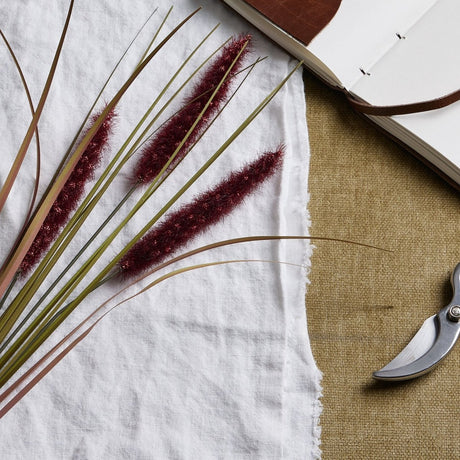 Ruby Triple Grass - Luxury Artificial Flower Single Stem Luxury Home Decor Garden & Outdoor And Gifts