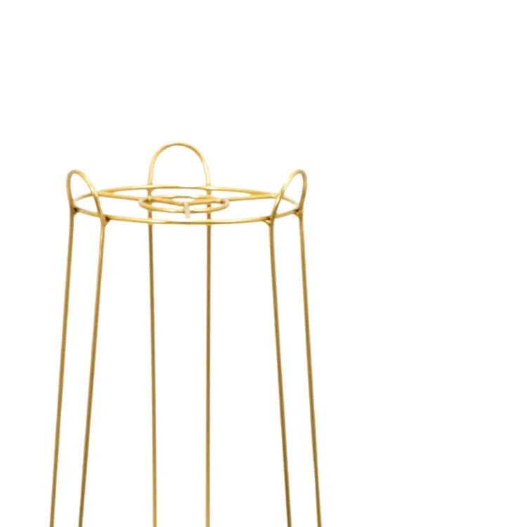 Saluzzo Large Indoor Plant Stand Gold Metal - Sleek & Contemporary, Suits Modern Interiors Quality Home Decor Garden & Outdoor Living and Gifts