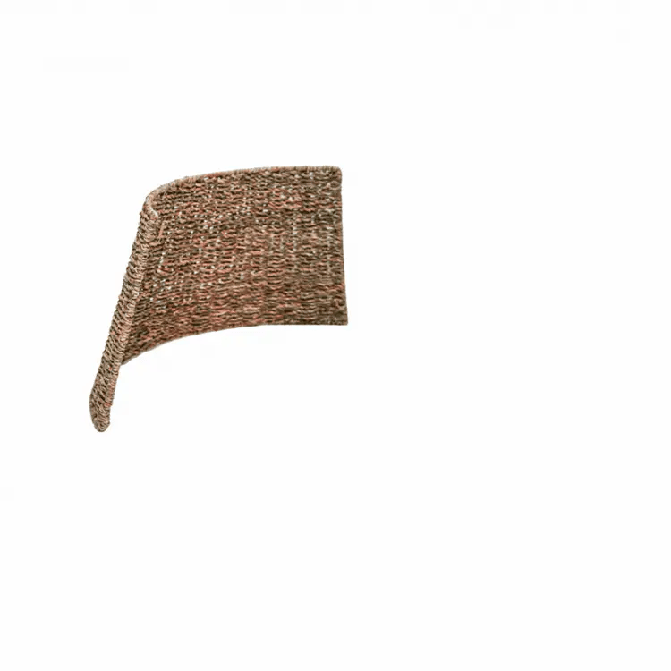 Seagrass Christmas Tree Skirt Round - Foldable, Natural Brown Quality Home Decor Garden & Outdoor Living and Gifts