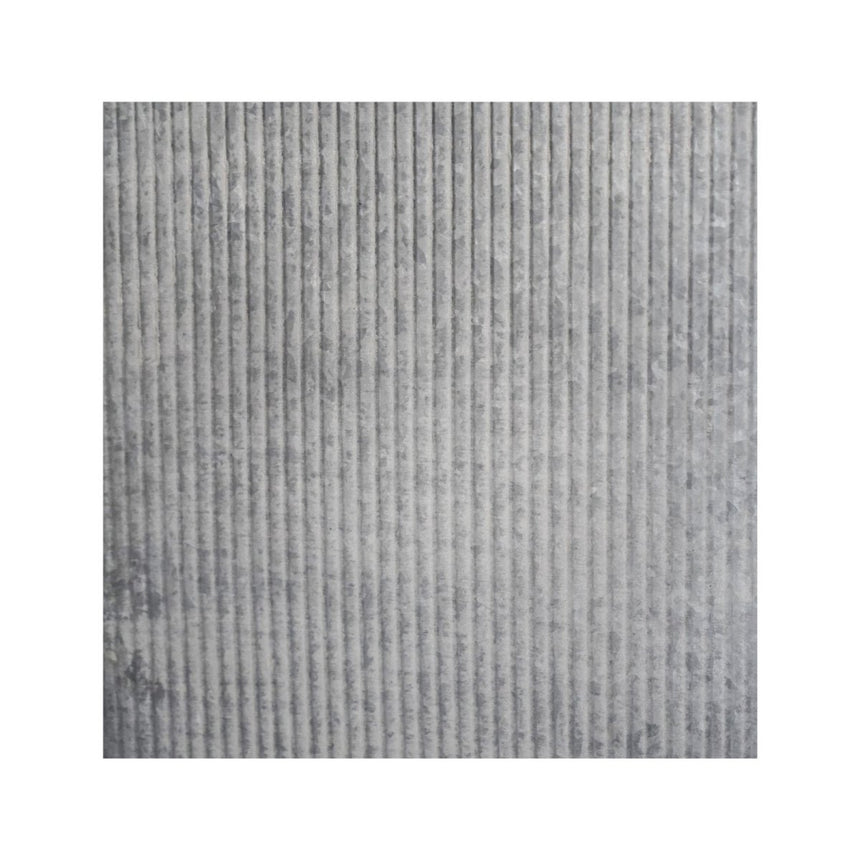 Set of 2 Outdoor Square Planters w/Rope Handles Galvanised Iron - Farmhouse Country Style Quality Home Decor Garden & Outdoor Living and Gifts