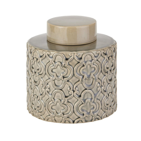 Seville Collection Grey Marrakesh Urn - Decorative Ornaments UK Luxury Home Decor Garden & Outdoor And Gifts