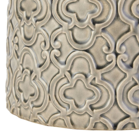 Seville Collection Grey Marrakesh Urn - Decorative Ornaments UK Luxury Home Decor Garden & Outdoor And Gifts