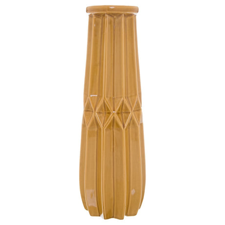 Seville Collection Tall Ochre Vase Luxury Home Decor Garden & Outdoor And Gifts