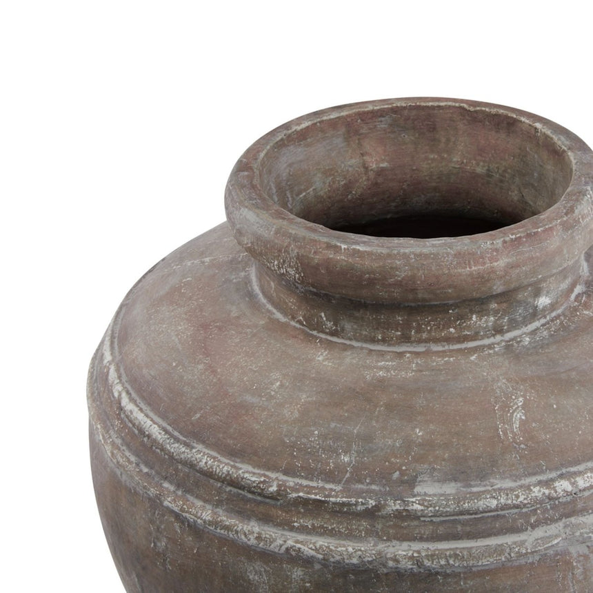 Large Italian Inspired Brown Water Pot Style Indoor Planter Luxury Home Decor Garden & Outdoor And Gifts