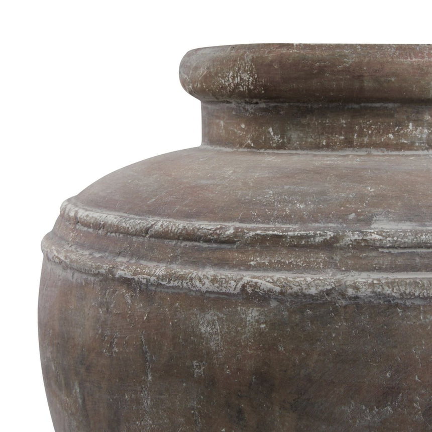 Large Italian Inspired Brown Water Pot Style Indoor Planter Luxury Home Decor Garden & Outdoor And Gifts