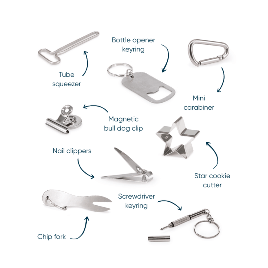 Silver Botanical Eco Christmas Crackers β FSC Mix 14in Set of 8 | Decor Sanctuary Quality Home Decor Garden & Outdoor Living and Gifts