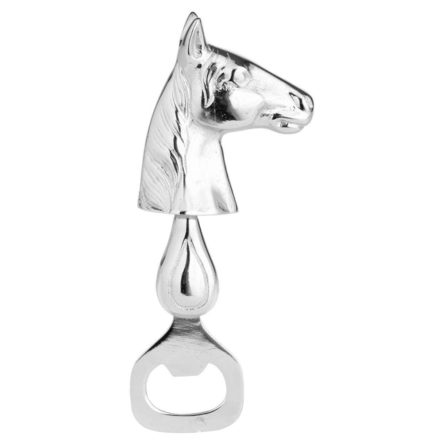 Silver Nickel Horse Bottle Opener - Kitchen & Tableware UK Luxury Home Decor Garden & Outdoor And Gifts