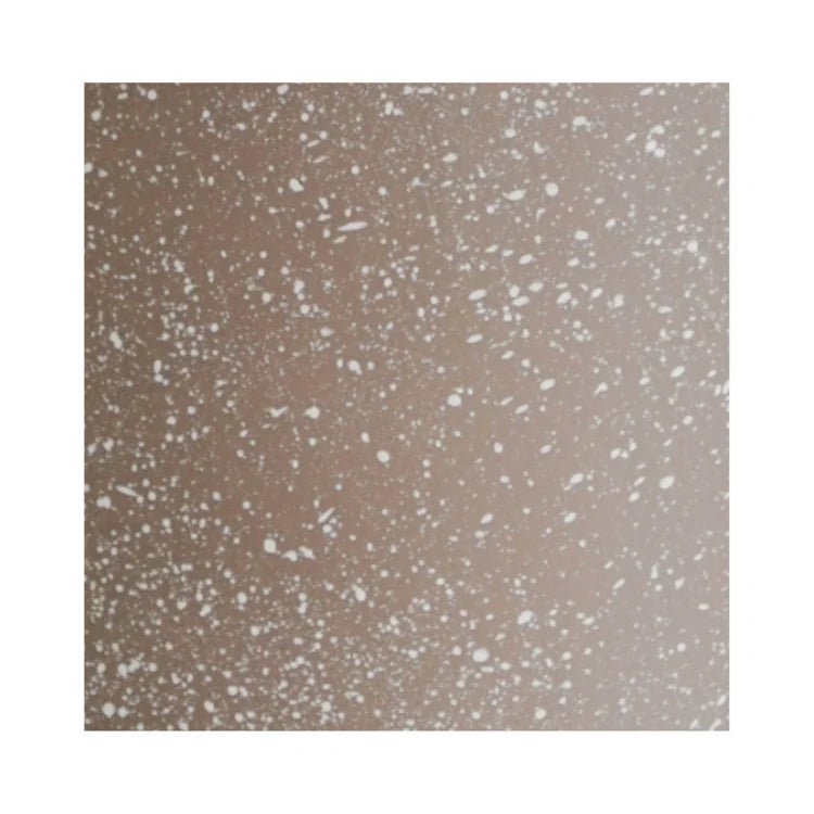 Small Caramel Brown Indoor Pot Plant Stand - Terrazzo Speckled Effect Luxury Home Decor Garden & Outdoor And Gifts