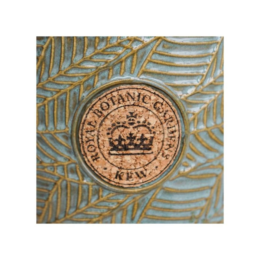 Small Kew Gardens Ceramic Leaf Inspired Moss Green Indoor Planter Luxury Home Decor Garden & Outdoor And Gifts