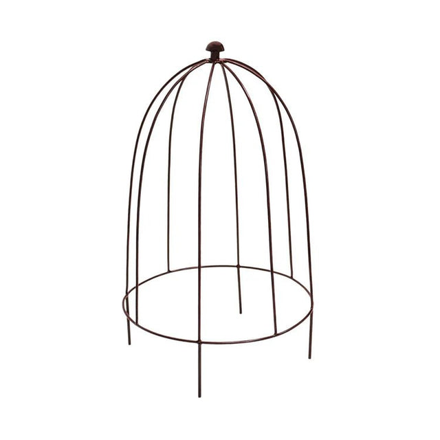 Small Outdoor Garden Metal Plant Support Bronze Finish - Frost Resistant, Protective Coating Quality Home Decor Garden & Outdoor Living and Gifts