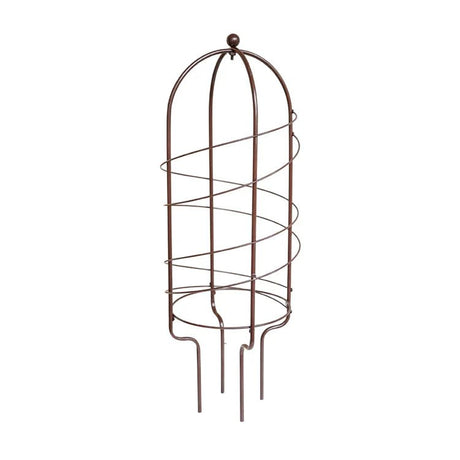 Small Outdoor Garden Metal Plant Support Bronze Finish - Frost Resistant, Protective Coating Quality Home Decor Garden & Outdoor Living and Gifts