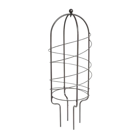 Small Outdoor Garden Metal Plant Support Zinc Finish - Frost Resistant, Protective Coating Quality Home Decor Garden & Outdoor Living and Gifts