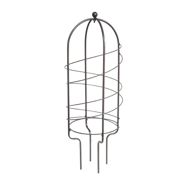 Small Outdoor Garden Metal Plant Support Zinc Finish - Frost Resistant, Protective Coating Quality Home Decor Garden & Outdoor Living and Gifts