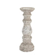 Small Stone Ceramic Column Candle Holder - Designer Luxury Candle Holders Luxury Home Decor Garden & Outdoor And Gifts