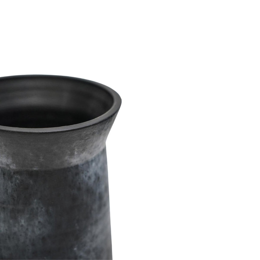 Small Stylish Kew Gardens Dark Mood Vase - Hand Thrown Ceramic Stoneware Luxury Home Decor Garden & Outdoor And Gifts