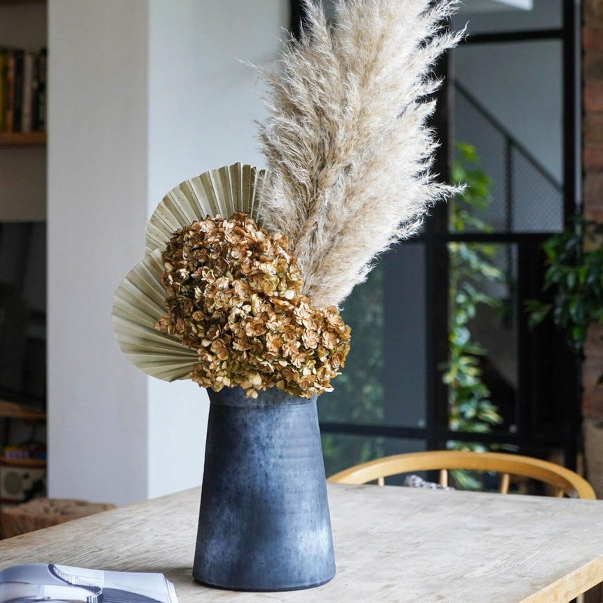 Small Stylish Kew Gardens Dark Mood Vase - Hand Thrown Ceramic Stoneware Luxury Home Decor Garden & Outdoor And Gifts