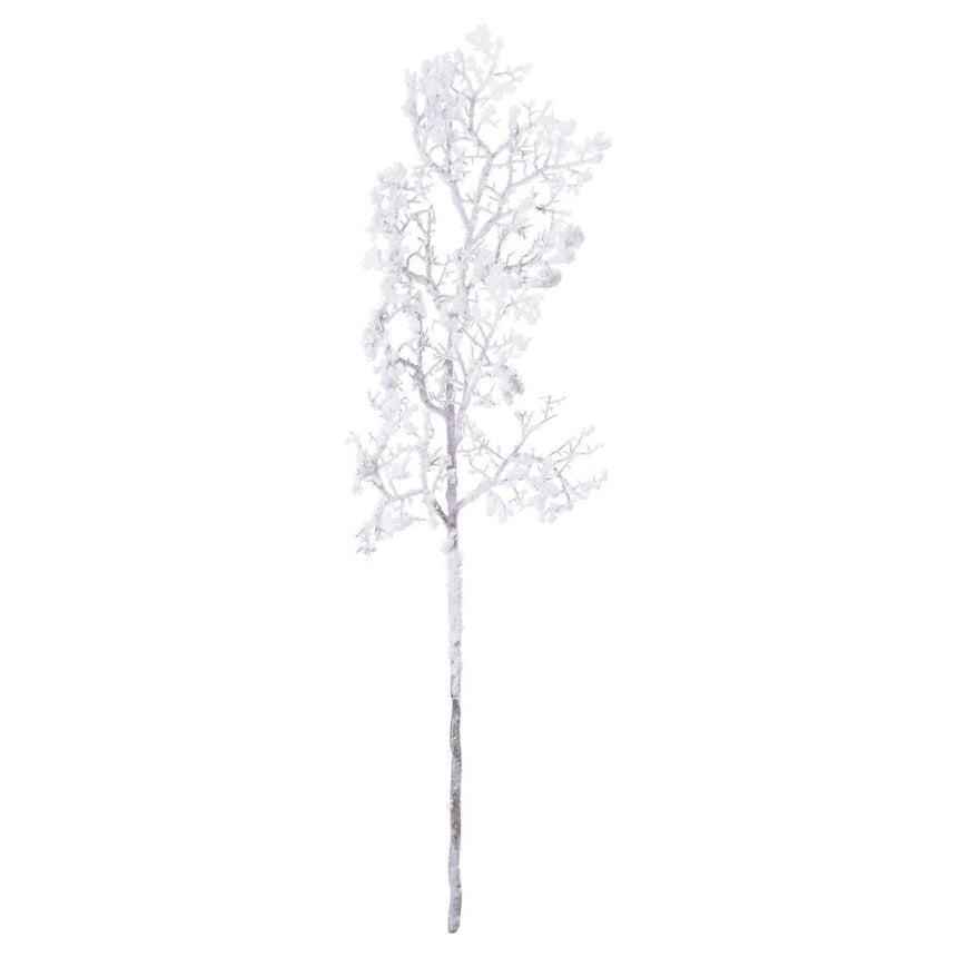 Realistic Festive Artificial Snowy Branch - 1.1m Tall Luxury Home Decor Garden & Outdoor And Gifts