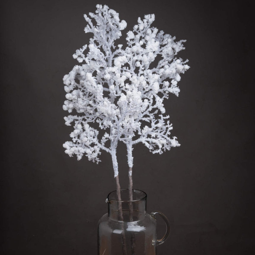 Realistic Festive Artificial Snowy Branch - 1.1m Tall Luxury Home Decor Garden & Outdoor And Gifts