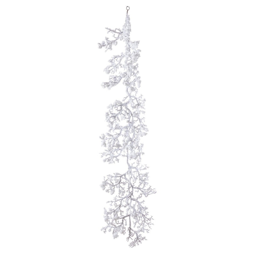 Deck the Halls Realistic Artificial Snowy Winter Garland Luxury Home Decor Garden & Outdoor And Gifts