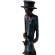 Standing Jazz Band Trumpeter - Decorative Ornaments UK Luxury Home Decor Garden & Outdoor And Gifts