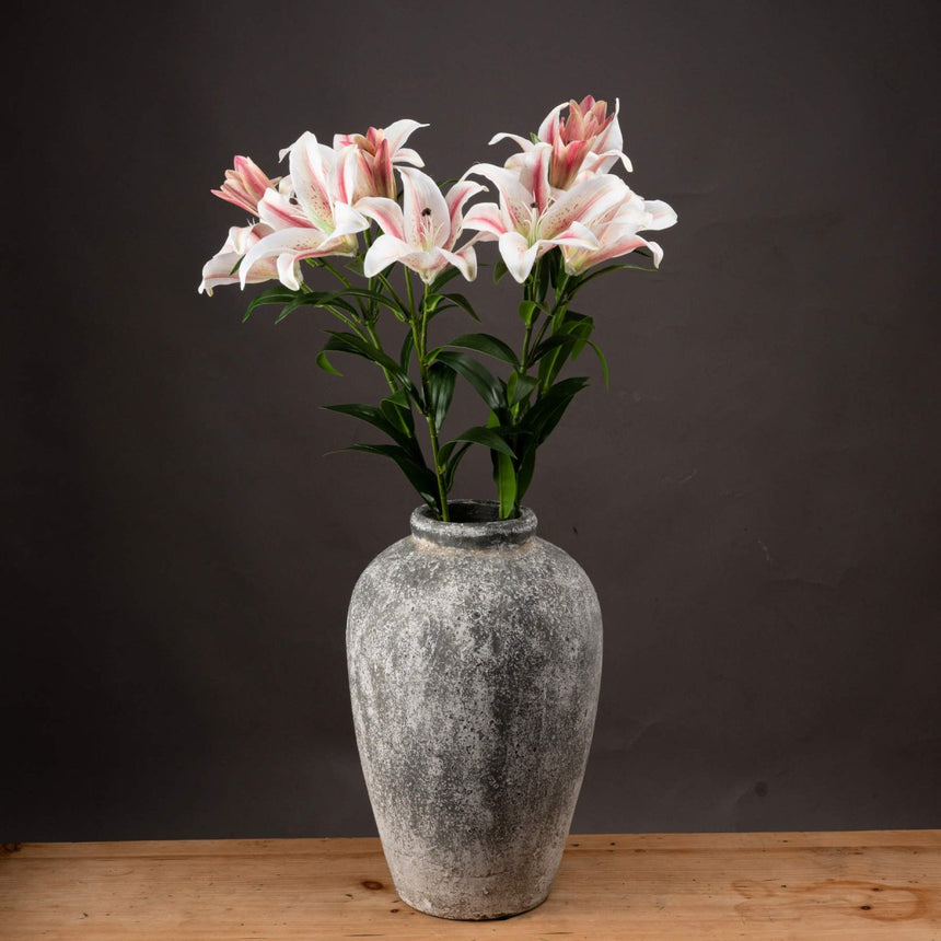 Stargazer Lily - Luxury Artificial Flower Single Stem Luxury Home Decor Garden & Outdoor And Gifts