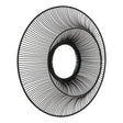 Stunning Round Chico Black Wire Mirror 61cm - Wall Mirrors UK Luxury Home Decor Garden & Outdoor And Gifts