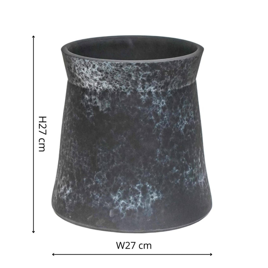 Stylish Kew Gardens Dark Mood Ceramic Stoneware Indoor Planter Luxury Home Decor Garden & Outdoor And Gifts