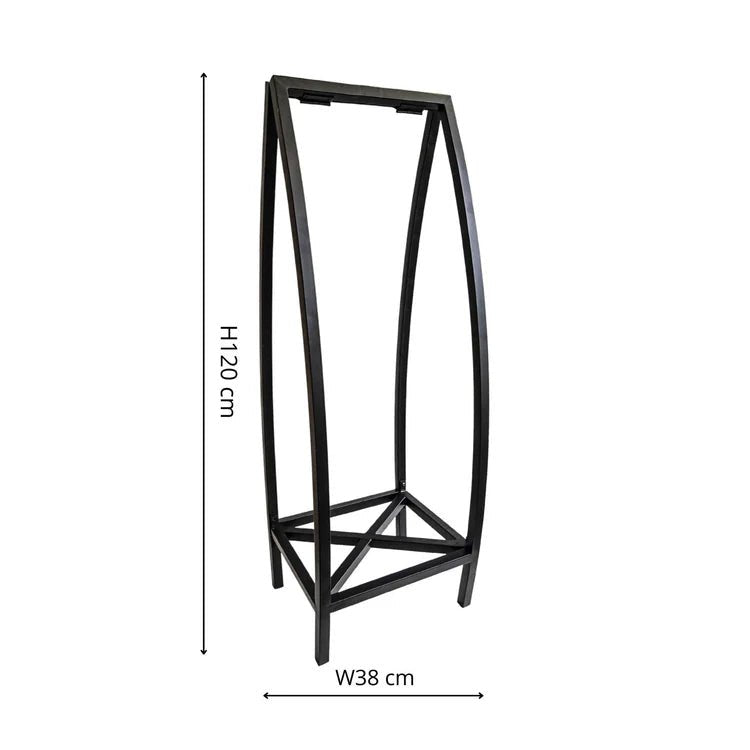 Tall Leaf Log Storage H120cm Luxury Home Decor Garden & Outdoor And Gifts