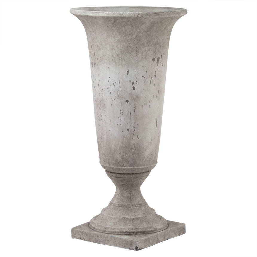 Tall Stone Effect Ceramic Urn Planter Luxury Home Decor Garden & Outdoor And Gifts