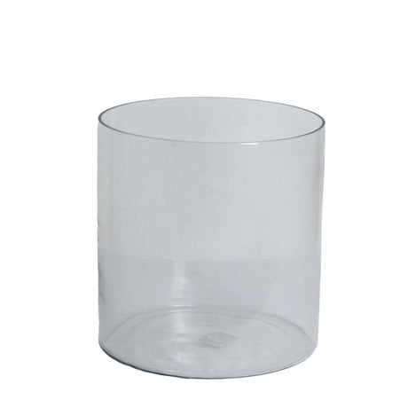 Tasman Glass Cylinder Vase Medium - Glass Vases for Flowers UK Luxury Home Decor Garden & Outdoor And Gifts