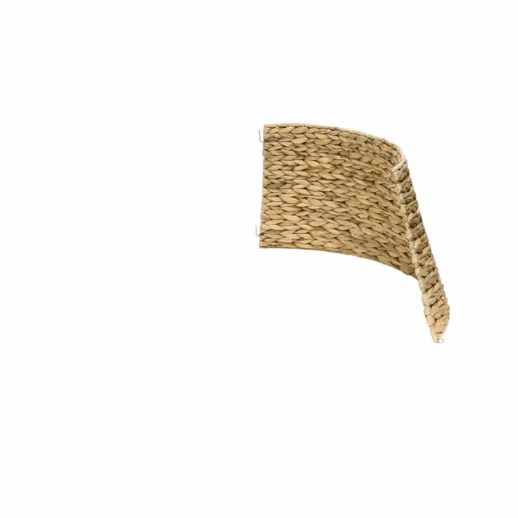 Water Hyacinth Christmas Tree Skirt - Foldable, Natural Brown Quality Home Decor Garden & Outdoor Living and Gifts