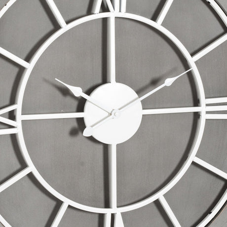 Williston Grey Wall Clock - Best Wall Clocks UK Luxury Home Decor Garden & Outdoor And Gifts