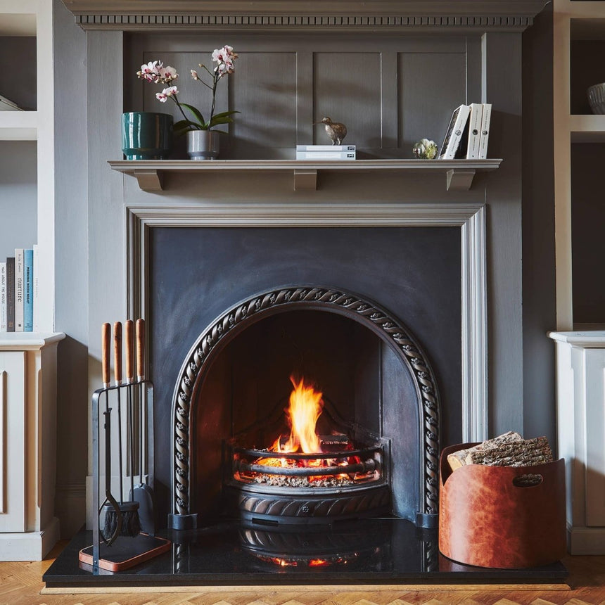 Wooden Handle Square Companion Set H73cm W24cm Luxury Home Decor Garden & Outdoor And Gifts