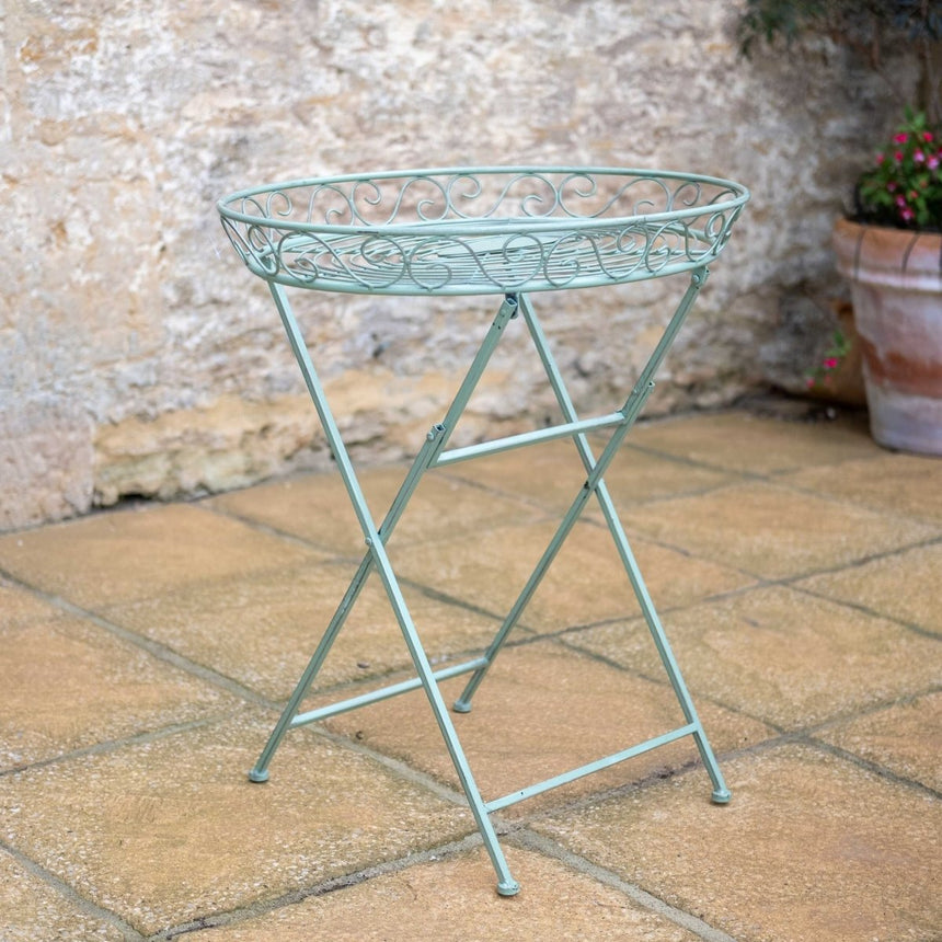 Woodland Garden Butlers Occasional Table - Green Quality Home Decor Garden & Outdoor Living and Gifts