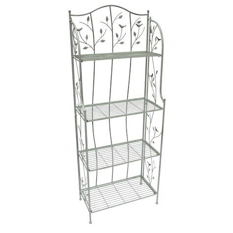 Woodland Outdoor Folding Plant Table or Stand - Green Quality Home Decor Garden & Outdoor Living and Gifts