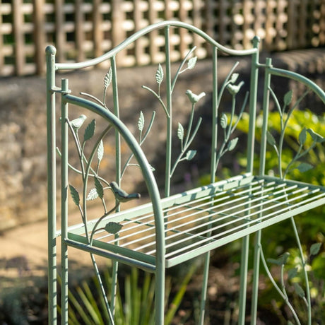 Woodland Outdoor Folding Plant Table or Stand - Green Quality Home Decor Garden & Outdoor Living and Gifts