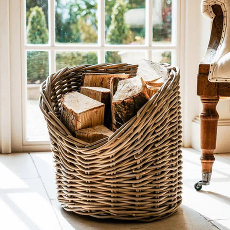 Log & Kindling Baskets & Buckets & Holders - Decor Sanctuary UK