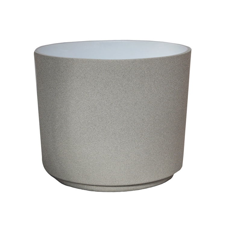 Extra Large Indoor Cement Grey Ceramic Plant Pot