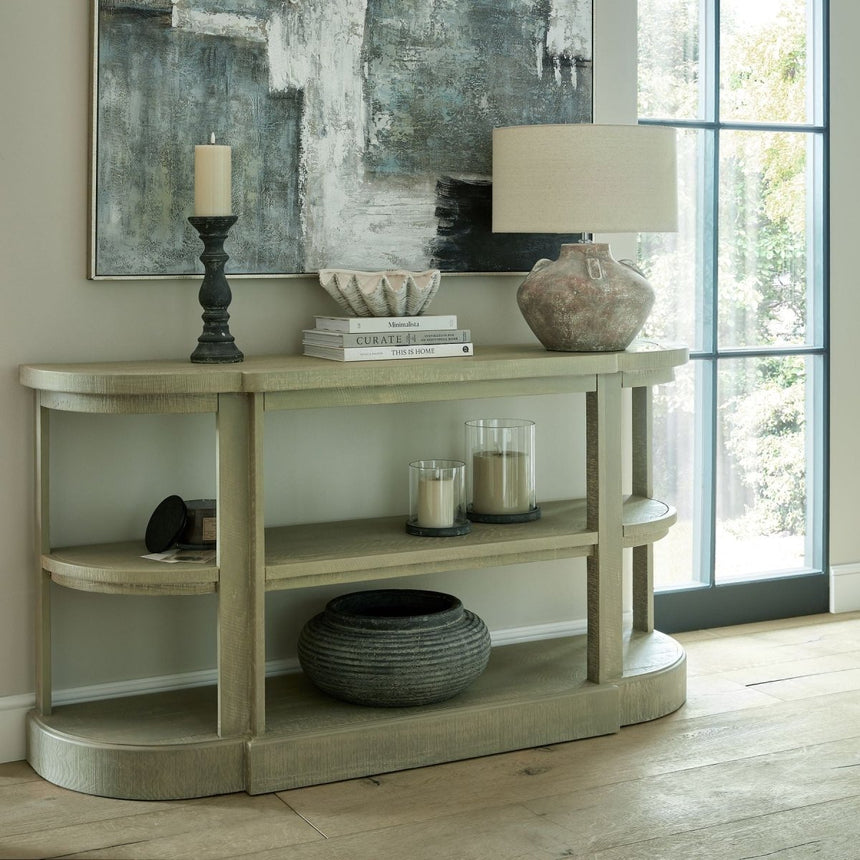Amalfi Grey Round Ribbed Planter - Decor Sanctuary UK curated collection of luxury home decor