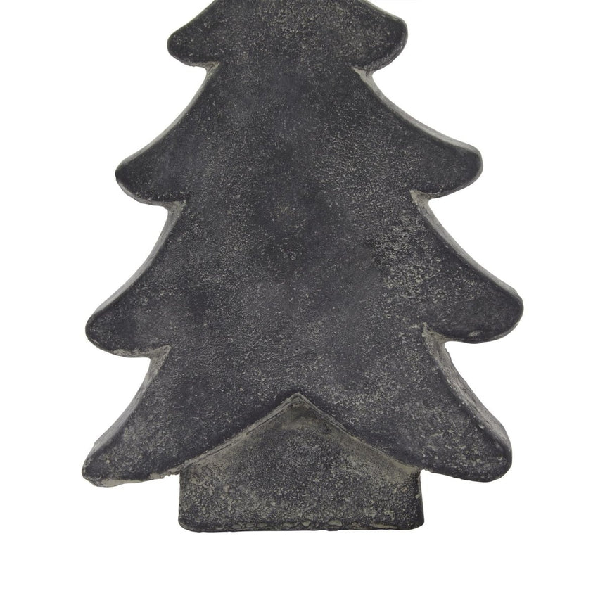 Small 17cm Tall Grey Ceramic Tree Decoration Ornament Luxury Home Decor Garden & Outdoor And Gifts
